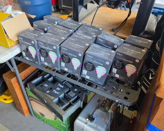 Lights still in box