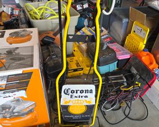 vintage Corona Extra beer bottle neon sign