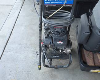 gas-powered pressure washer