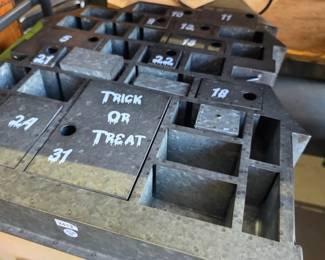 Halloween countdown calendar