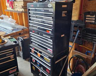 Craftsman toolbox setup