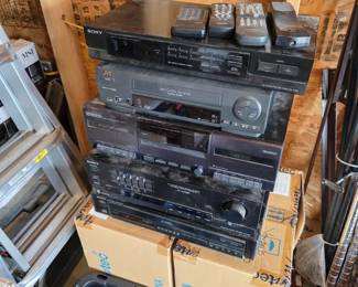 Sony ST-JX285, JVC HR-D series, Kenwood KX-W series, Sony TA-AX285, Sony CDP-C series