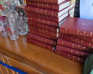 Funk & Wagnalls New Encyclopedia set.
