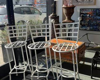 Set of six stools 