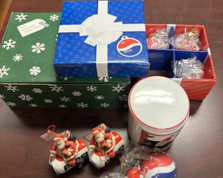 Pepsi Employee Ornaments