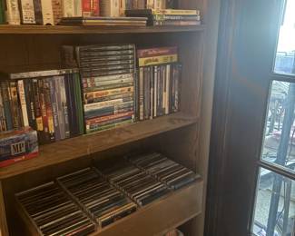 Music, DVDs/CDs and Cassette Tapes