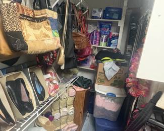 Women's Shoes (7.5), Purses and Accessories