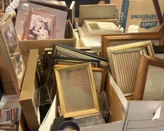 Large Assortment of Frames
