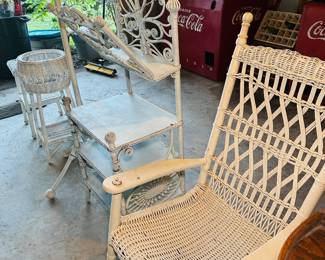 Vintage wicker
