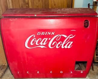 Vintage Coca Cola Coolers