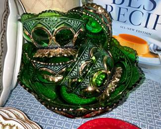 Emerald Green Glassware