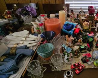 A group of collectibles