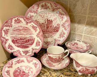 68 pc Johnson Brothers Old Britain Castles