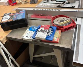 Table saw & blades
