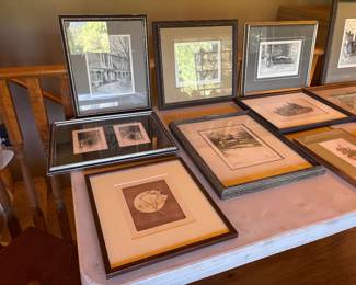 Etched print works