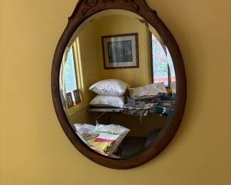 Oval mirror