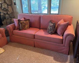Feather stuffed custom sofa