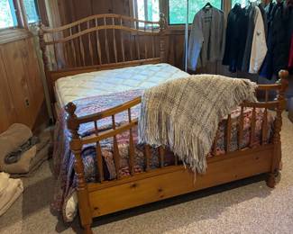Queen bed frame