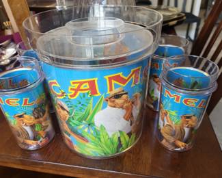 Camel Ice Bucket w/cups