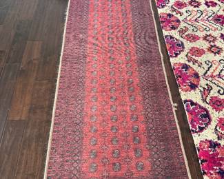 #29 Red Runner 84x31 $60