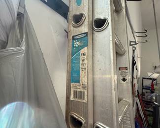 #42 16ft Werner extension ladder $125