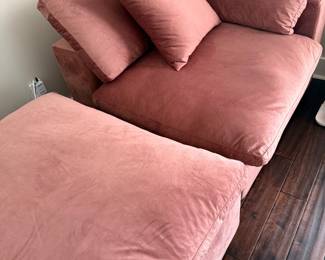#14 Modular Chaise lounge 2pc. 39"x84" $100