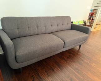 #7 7Ft gray sofa $150