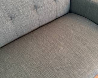 #7 7Ft gray sofa $150