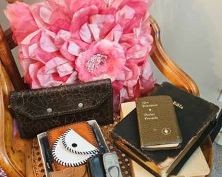 Old Bibles and Vintage Coin Purses