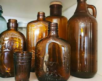 Amber Glass Bottles
