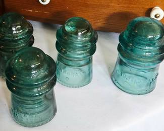 Vintage Glass Insulators