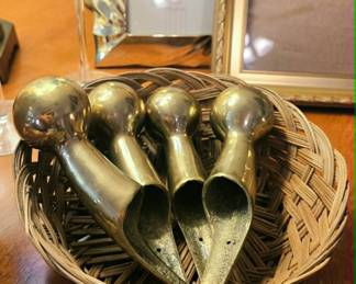 Brass Horse Hames Knobs