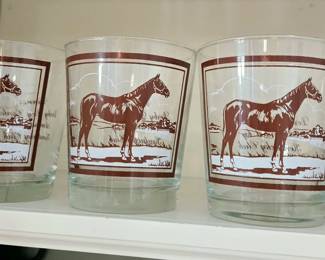 Equestrian Horse Glasses