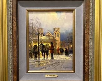 G. Harvey “Early Santa Fe” 12 x 9”