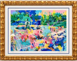 Leroy Neiman “Bethesda Fountain - New York”