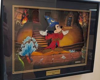 Disney Fantasia 2000 The Sorcerer's Apprentice 3D Sericel
