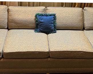 Mid-Century Modern Four-Cushion Sofa