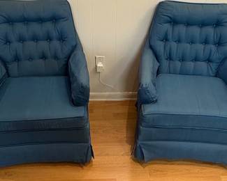 Pullman Couch Company Tufted Armchairs