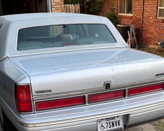 1997 Lincoln Town Car Cartier