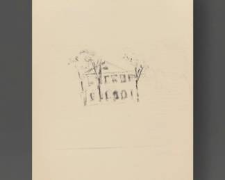 University of Virginia Campus View Lithograph by Richard Rummell fourth image