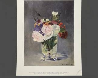 National Gallery of Art Edouard Manet Flowers in a Crystal Vase Print third image