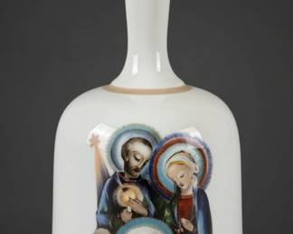 Goebel Hummel The Nativity Porcelain Bell second image