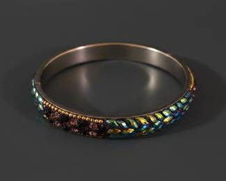 Swarovski Crystal Bangle Bracelet second image
