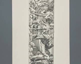 Daniel Maclise The Story of the Norman Conquest Engraving second image