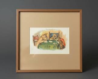 Emil Steffens Lithograph No Monkeying second image