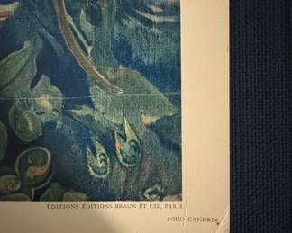 Paul Gauguin Cheval Blanc White Horse Lithograph Print published by Les ditions Braun et Cie tenth image