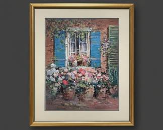 The Window Garden by L. Gordon Limited Edition Print