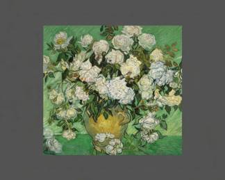 National Gallery of Art Vincent van Gogh Roses Print fourth image