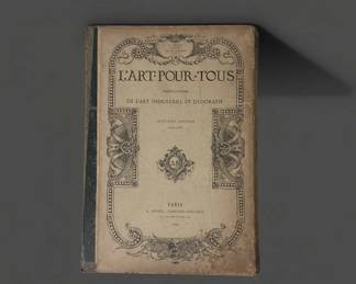 LArt pour tous Encyclopdie de lart industriel et dcoratif Septime Anne,