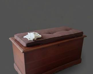 Lane Cedar Hope Chest with Upholstered Bench Top